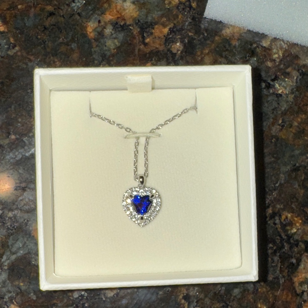 Swarovski heart necklace-